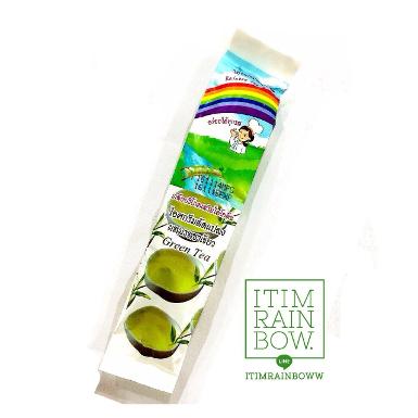 Rainbow Ice-Cream รสชาเขียว
